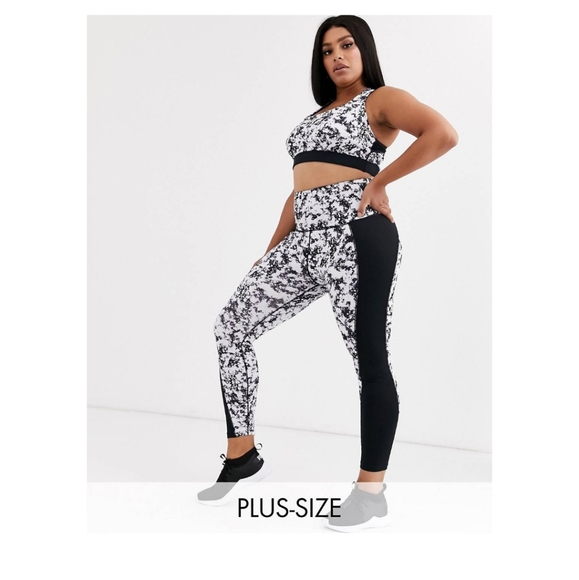 ASOS/ Wolf & Whistle Curve Workout/ Gym Set - Picture 8 of 8